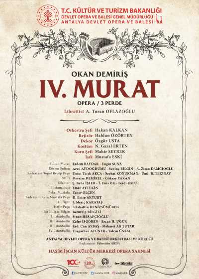IV. Murat, Antalya Devlet Opera ve Balesi